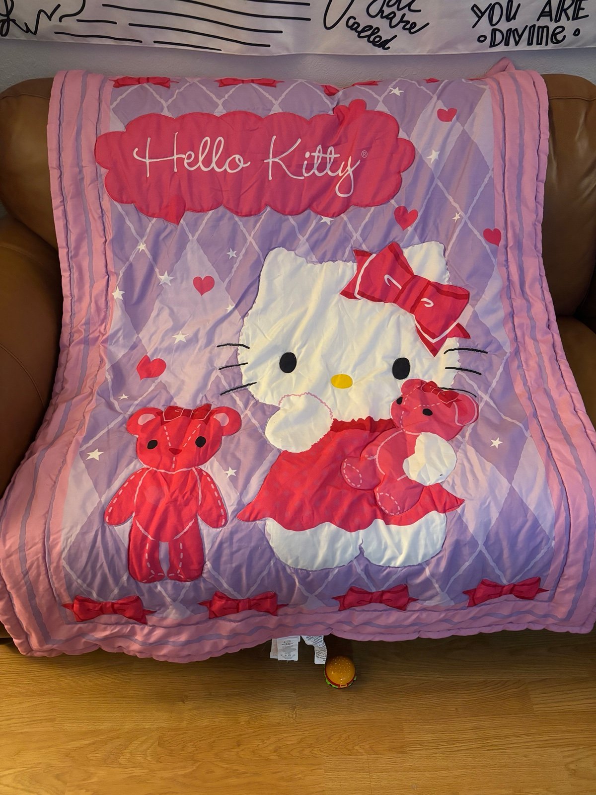 Hello kitty quilt