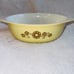 Vintage 1973 Pyrex Kim Chee Yellow Promotional Oval 1 1/2 Qt Casserole Dish #043