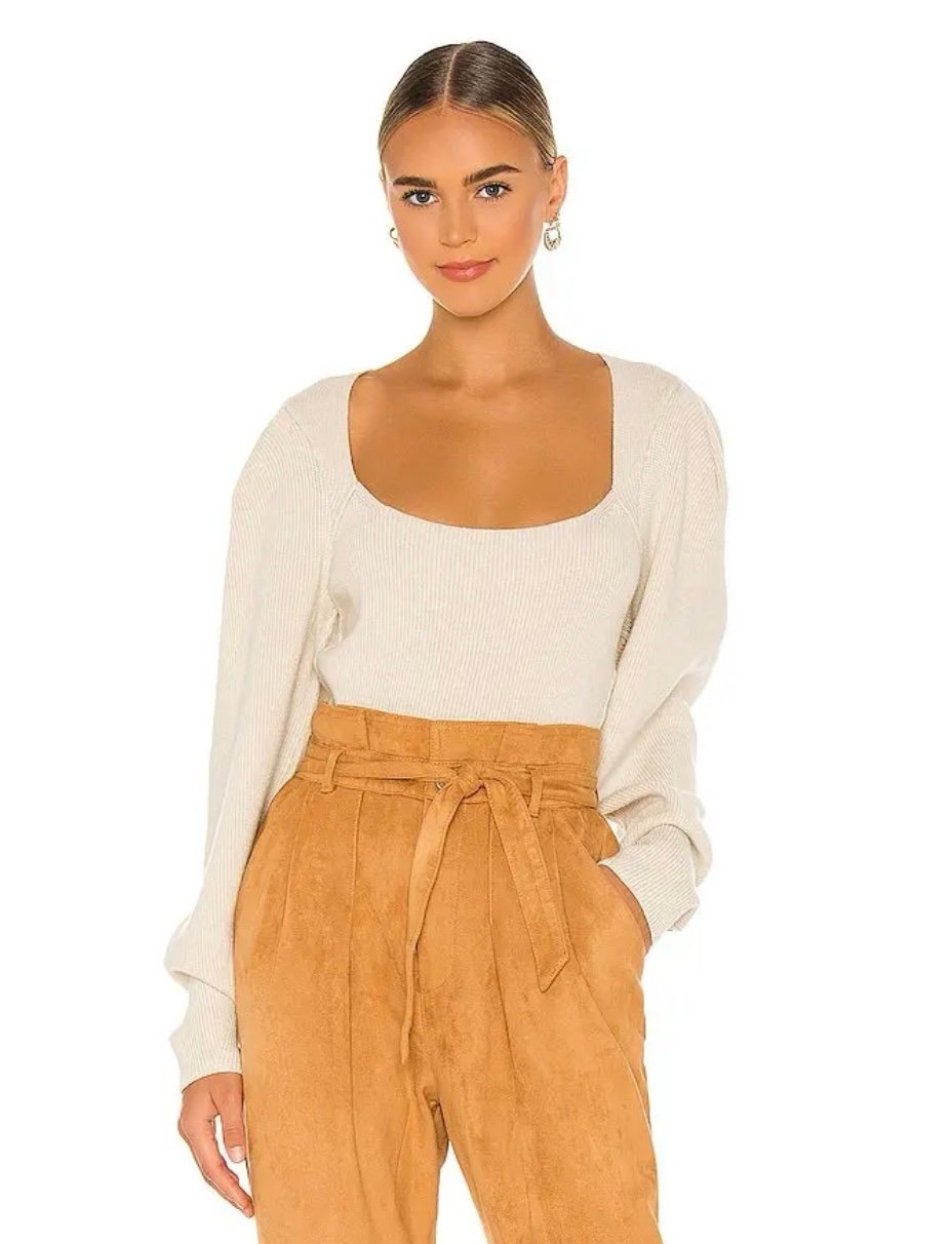 • Free People | Saffron Open Back Sweater