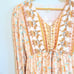 The Maryia Bohemian Orange Indiana Dress
