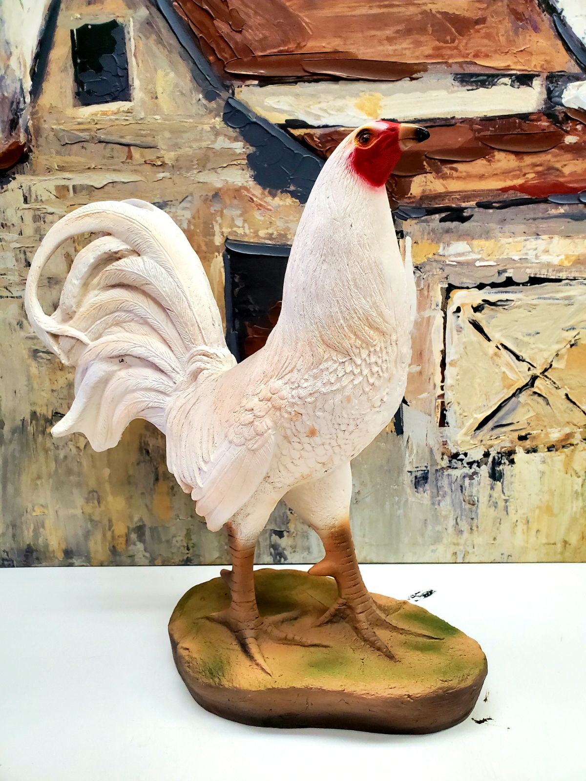 Gallitos de pelea, chulada de artesanía