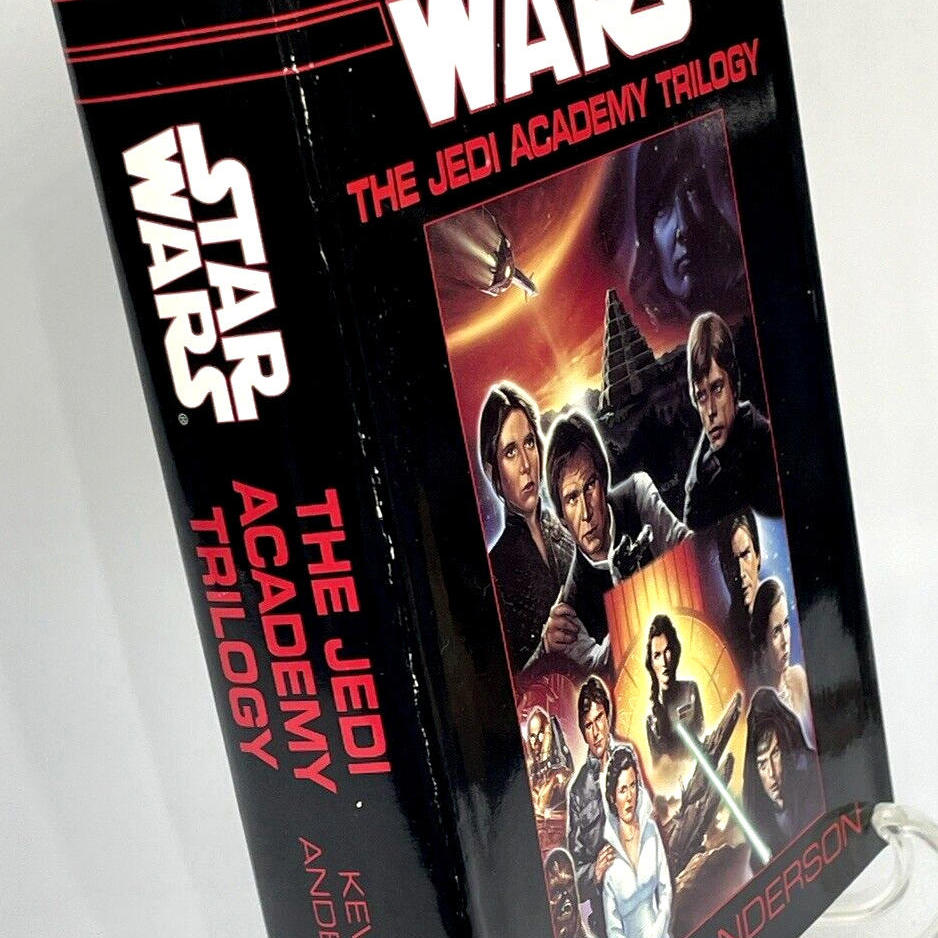1994 STAR WARS The Jedi Academy Trilogy Hardcover Book by Kevin J Anderson