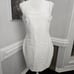 Revolve Likely Nahla Mini Dress Square Neck Criss-Cross back size 10 white