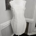 Revolve Likely Nahla Mini Dress Square Neck Criss-Cross back size 10 white