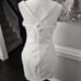 Revolve Likely Nahla Mini Dress Square Neck Criss-Cross back size 10 white