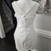 Revolve Likely Nahla Mini Dress Square Neck Criss-Cross back size 10 white