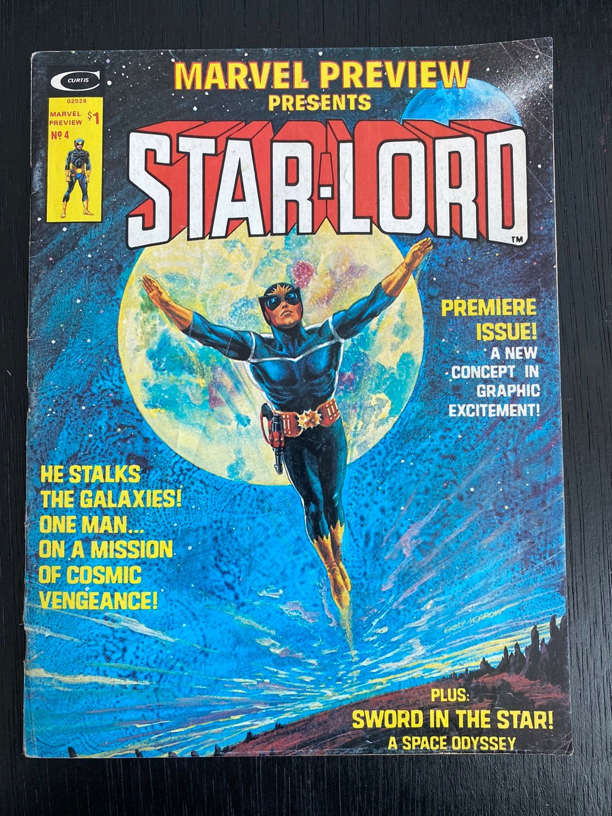 Marvel Preview #4 1978 1st Star Lord