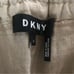 DKNY Tan Wide Leg Drawstring Linen Pants Size Large