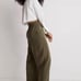 Madewell Straight Pull-on Soft Drape Cargo Pants - Size - XS