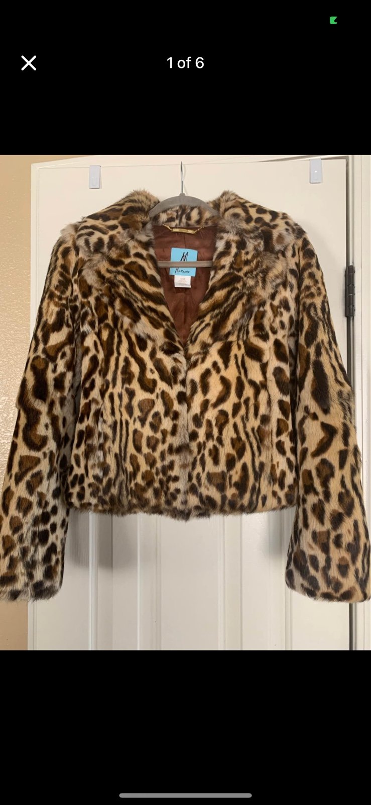 Marciano Real Fur Jacket size small