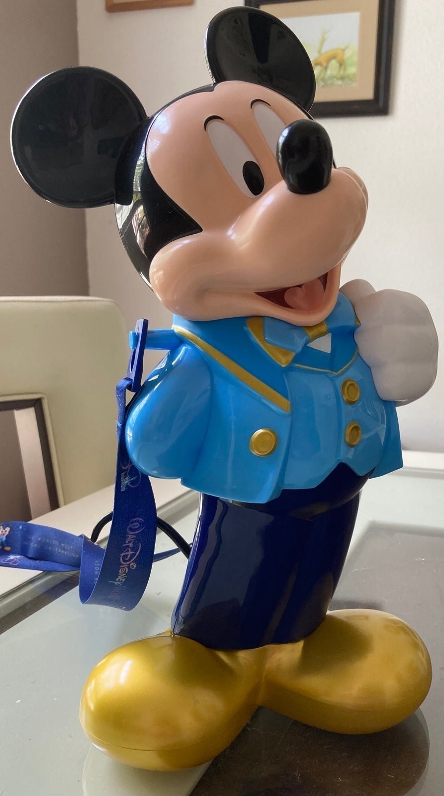 Disney Parks 50th Anniversary Mickey Mouse Popcorn Bucket