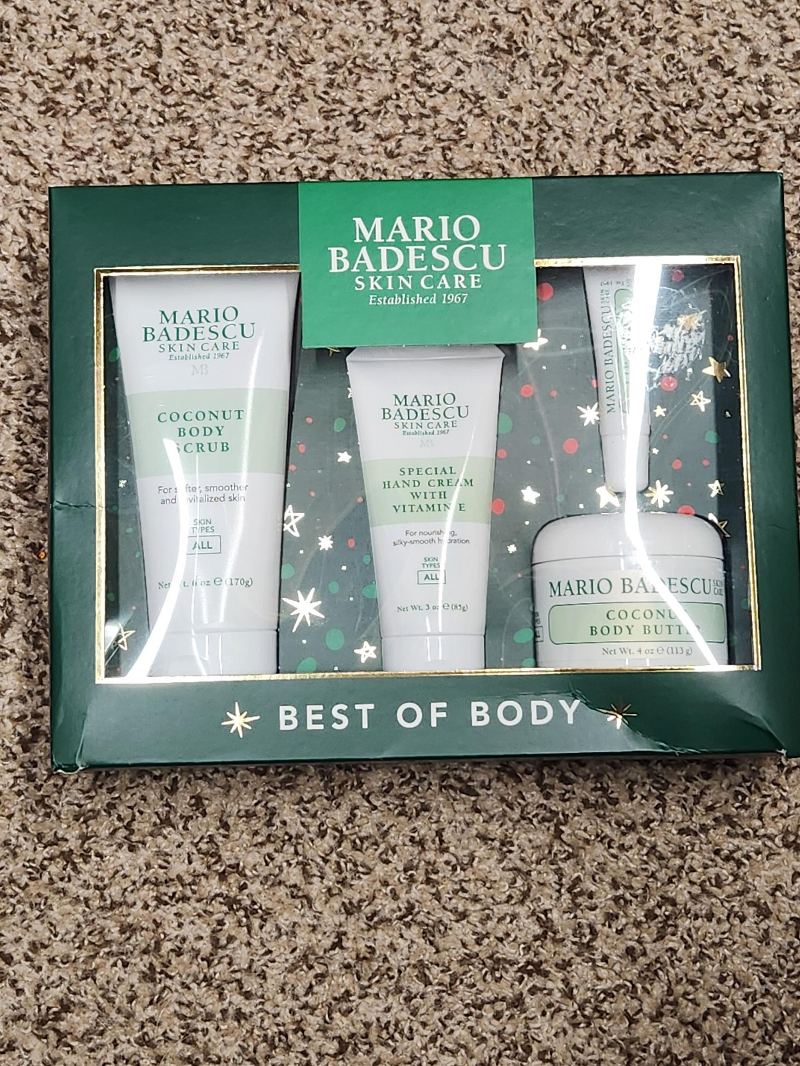 MARIO BADESCU BEST OF BODY 4PC SKINCARE KIT