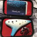 AWEF Brand - Ocarina, (Blue Ombre)