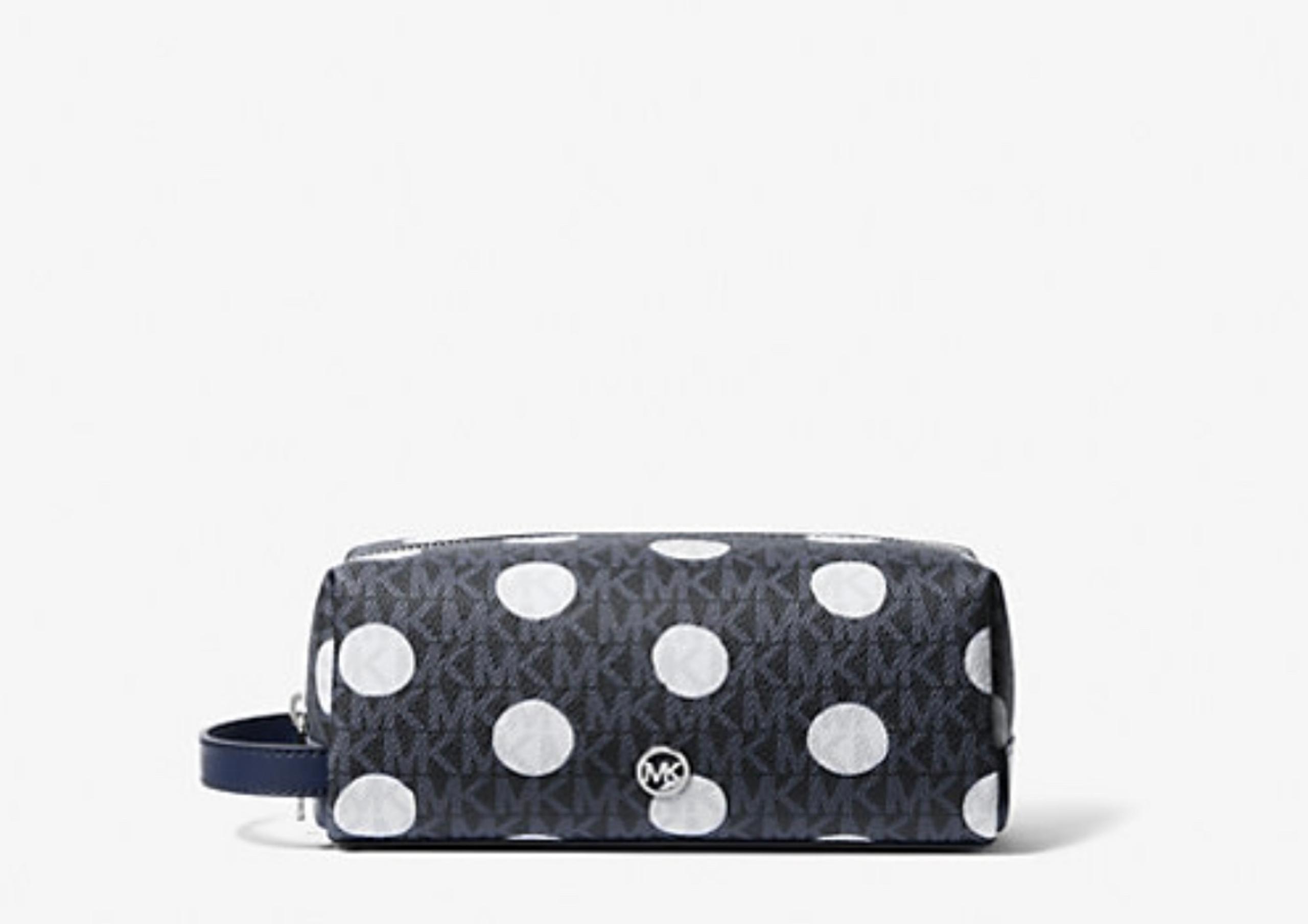 Michael Kors Jet Set Polka Dot Signature Logo Travel Kit