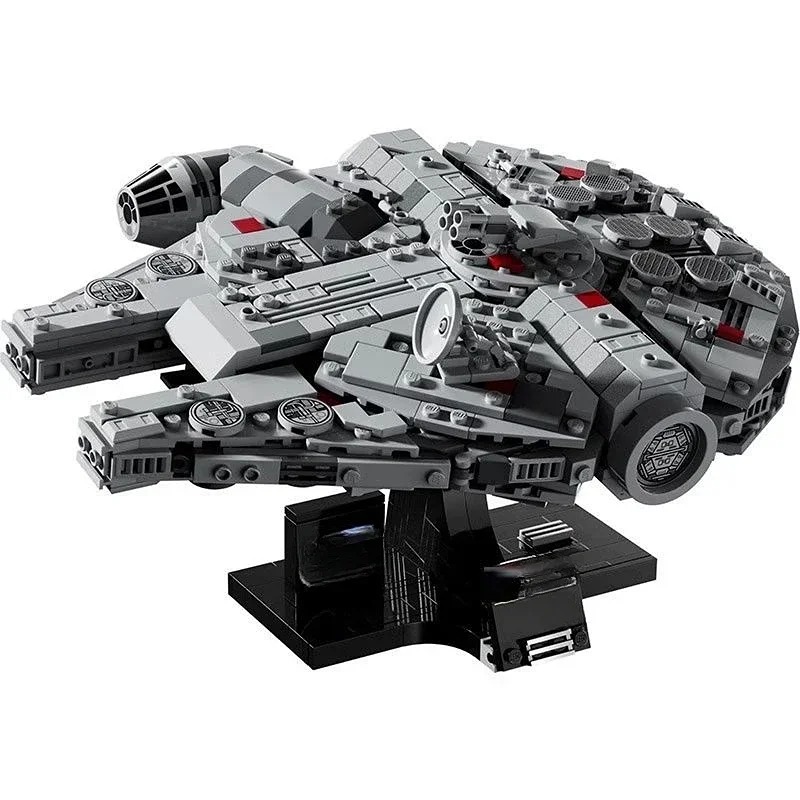 Star Wars 75375 falcon Spaceship Bricks Compatible Millennium Building Block Toy