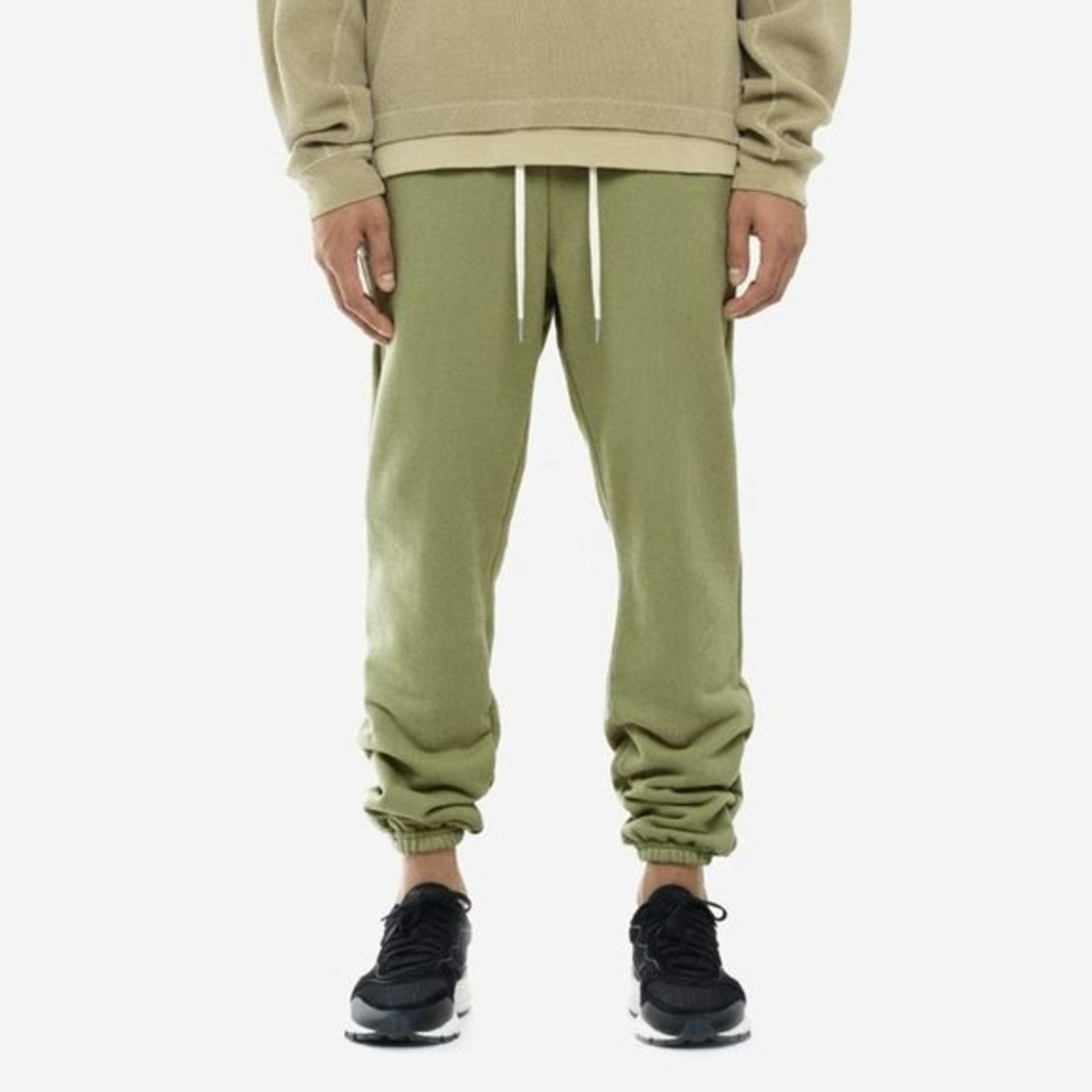 NEW JOHN ELLIOTT LA SURPLUS GREEN MEN'S SWEATPANTS SZ 6 / 3XL