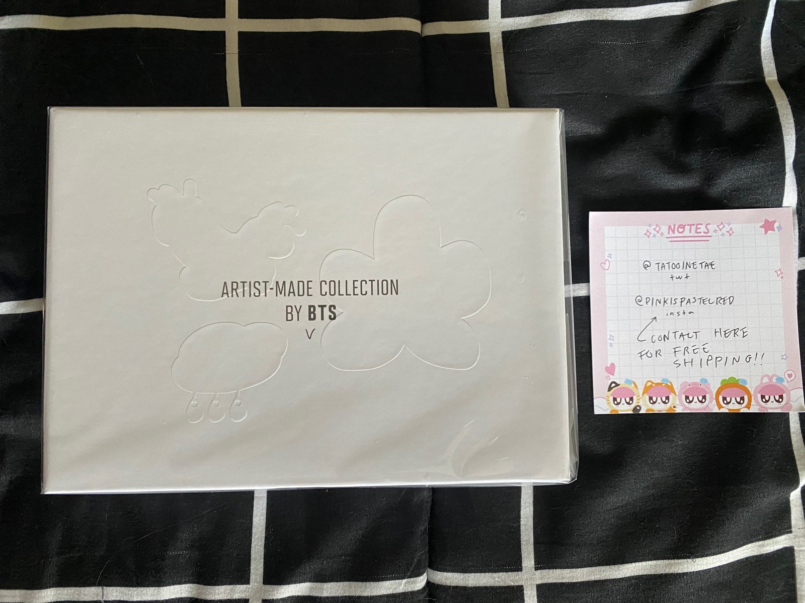 [SEALED] BTS Artist Made Collection V brooch set