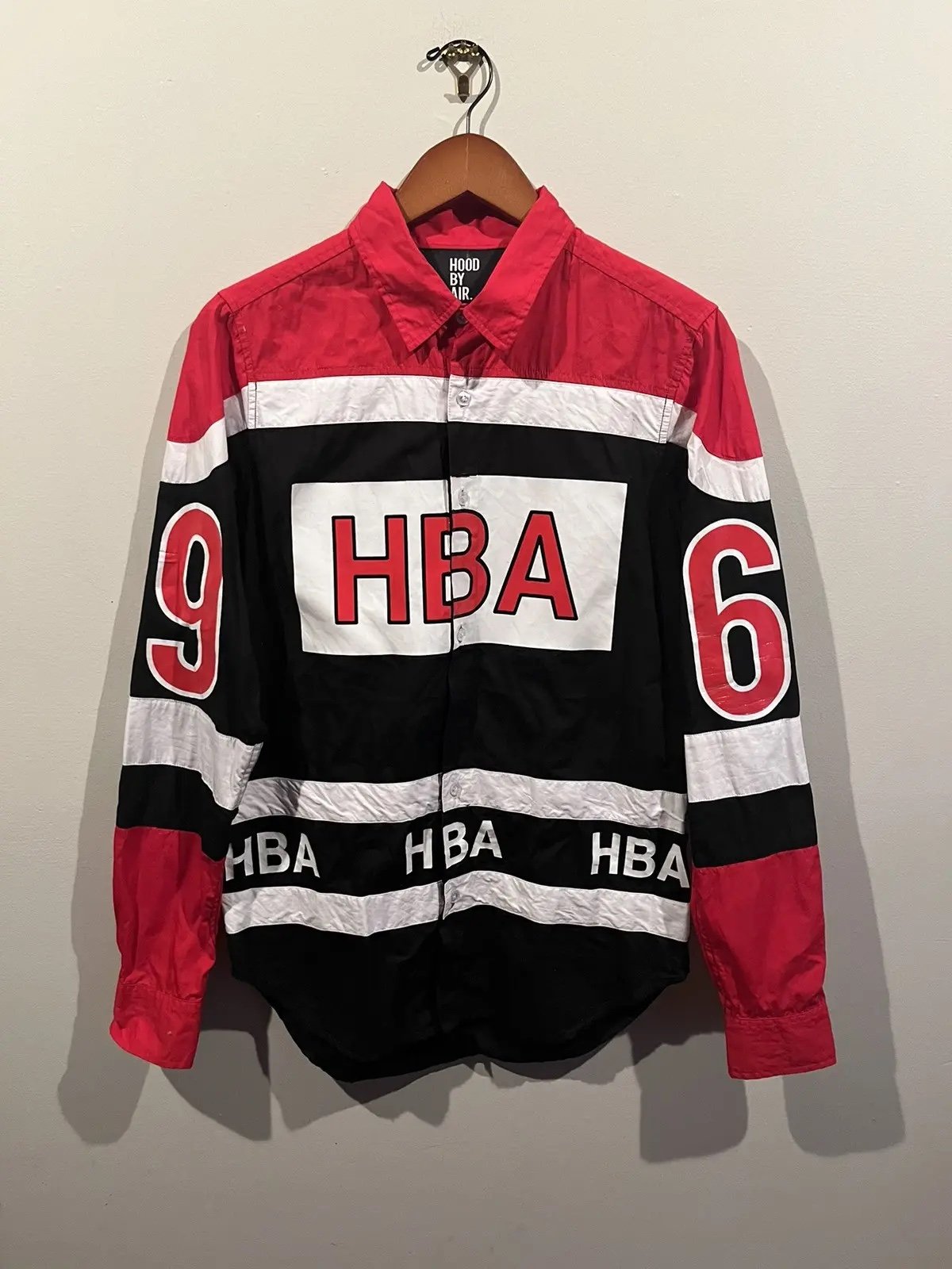 Hood By Air Carti hockey button up