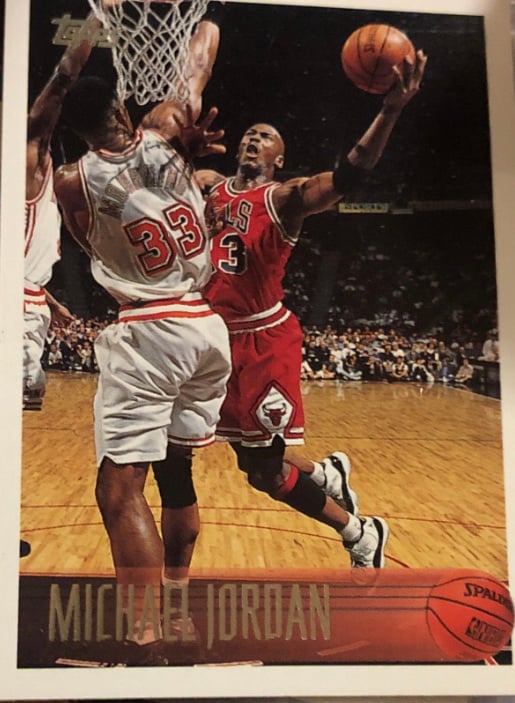 Michael Jordan Basketball Card