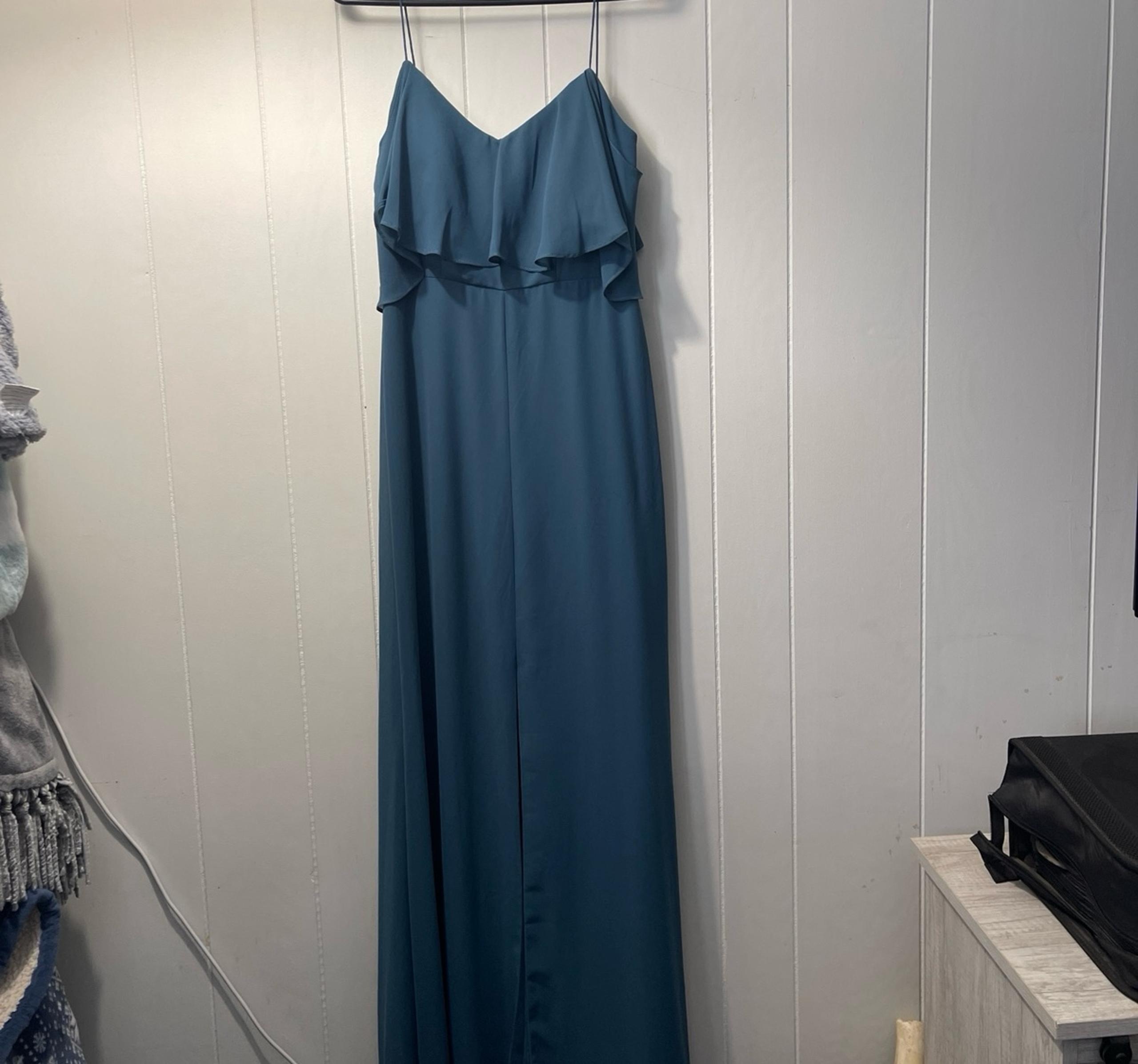 W too teal blue dress