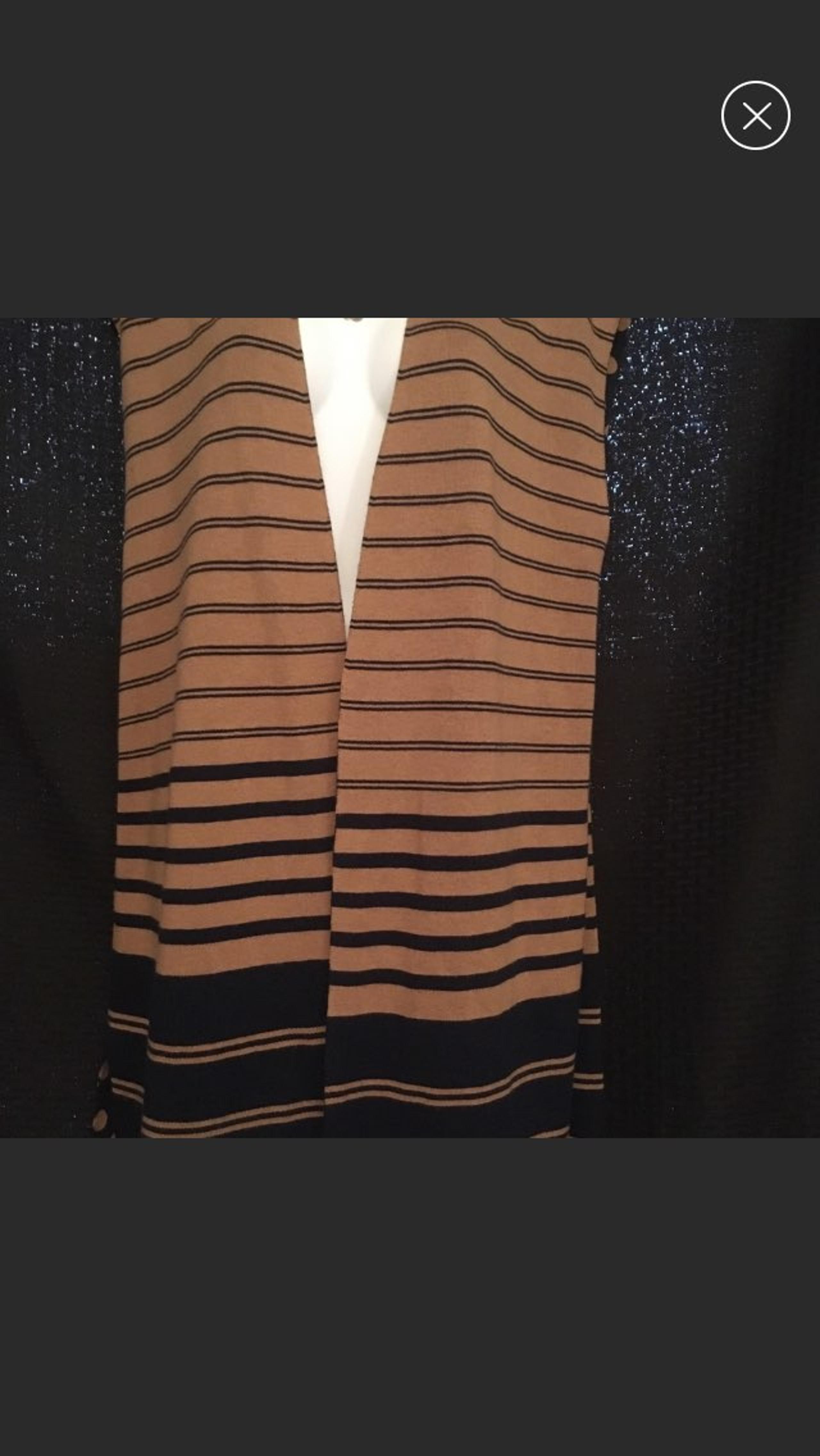 Chico's sweater draper vest
