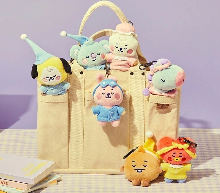 BT21 Dream of Baby Bag Charm Set