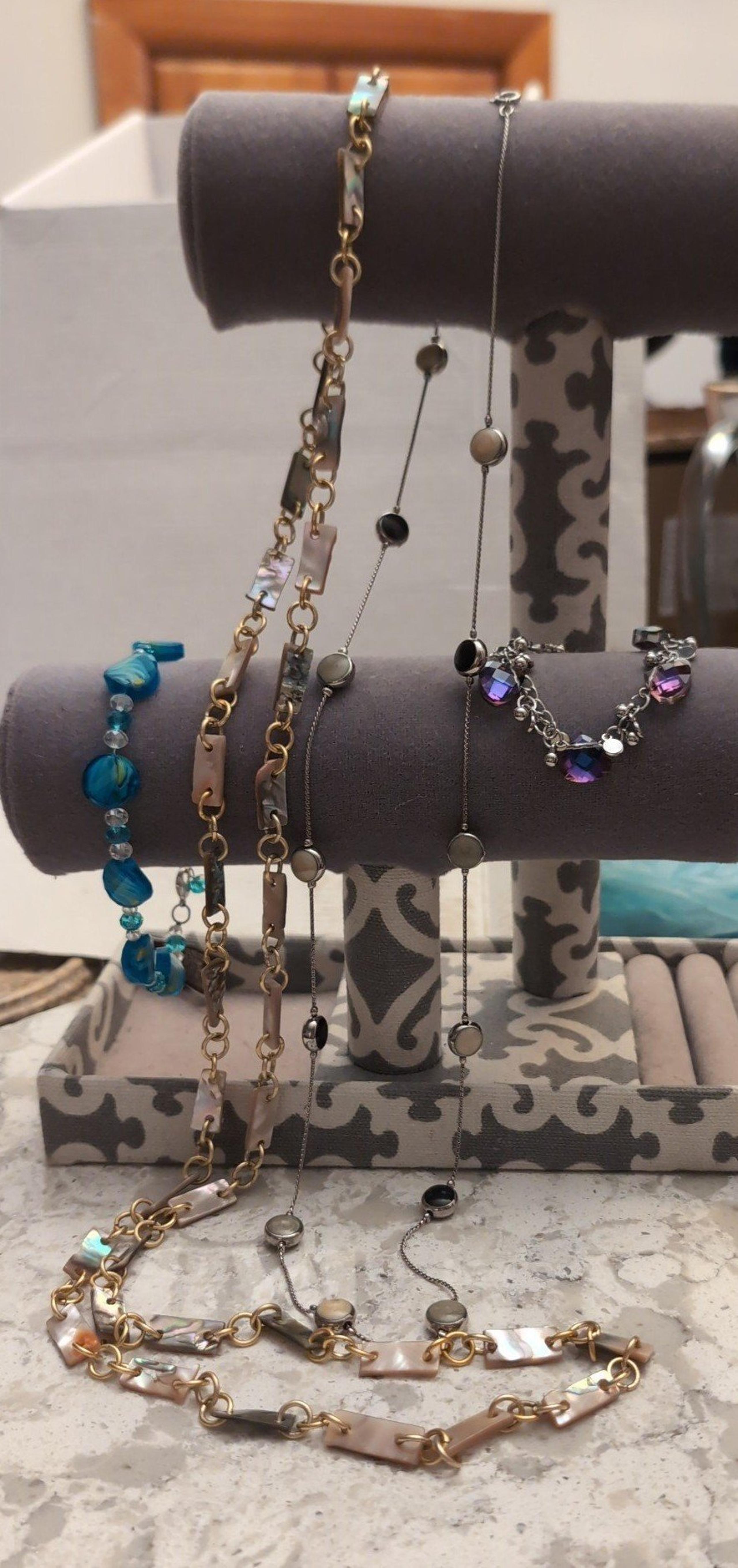 4 Vintage to Now Jewelry. 2 Bracelets, 2 Necklaces