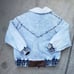 Vintage Rainbow West Denim Sherpa Jacket