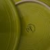 (2) FIESTA Lemongrass green dinner plates BBBB Homer Laughlin co.