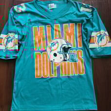 Miami Dolphins Dan Marino Vintage Jersey Shirt GARAN