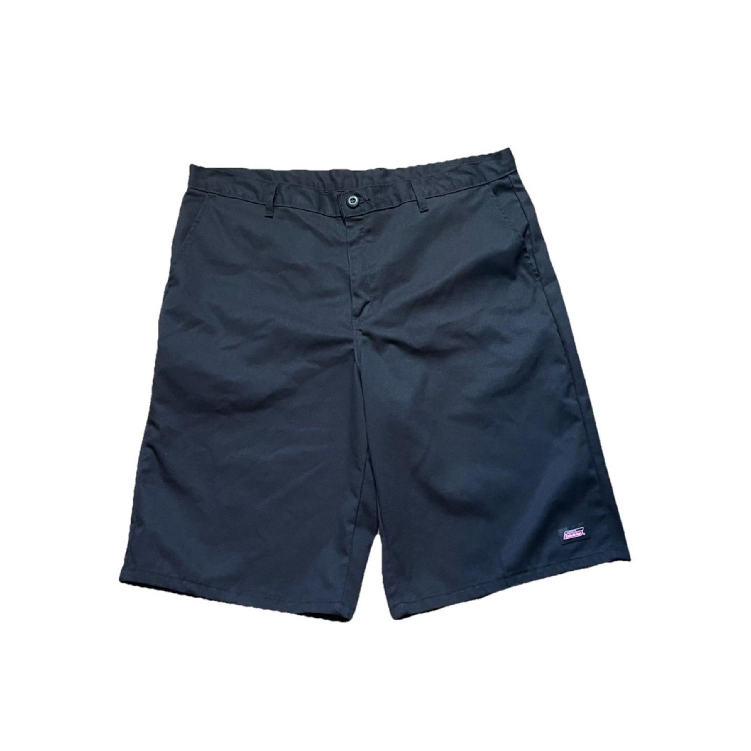 Dickies Dark Blue Mens Loose Fit Work Shorts Size 38