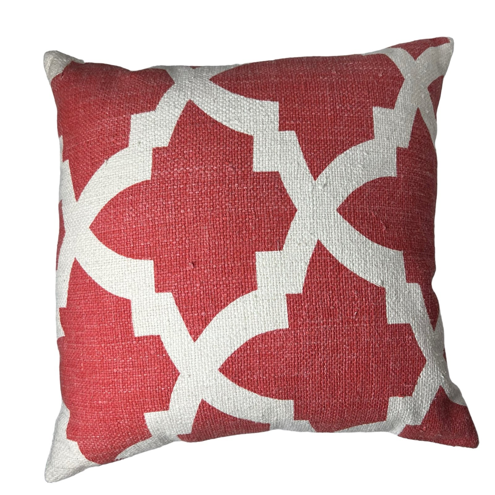 Mela Artisans Ikat Pillow **COVER 20 X 20 Pearly Button Closure NEW Square Throw