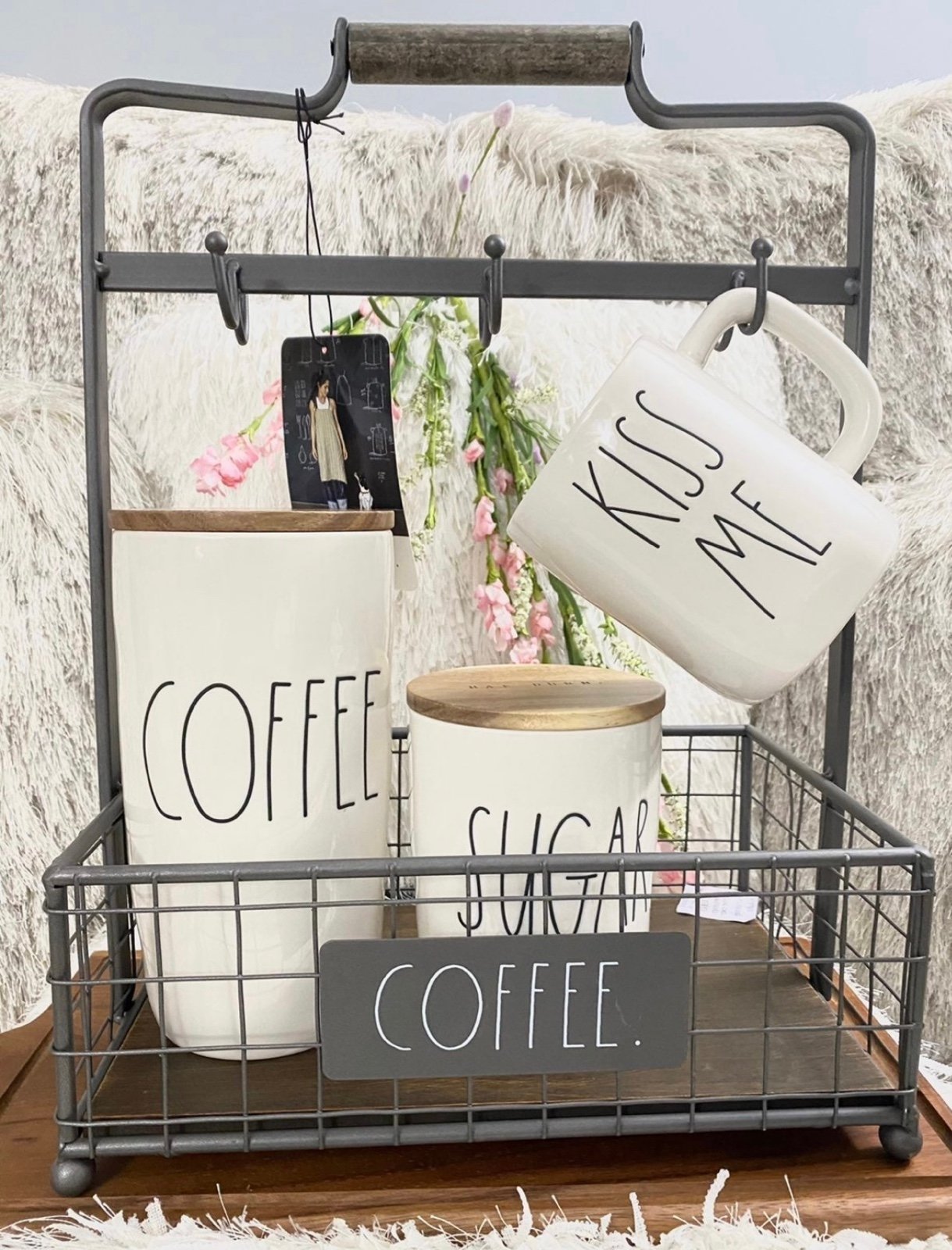 COFFEE MUG RACK ORGANIZER KITCHEN HOME NEW HTF MUG TRAY