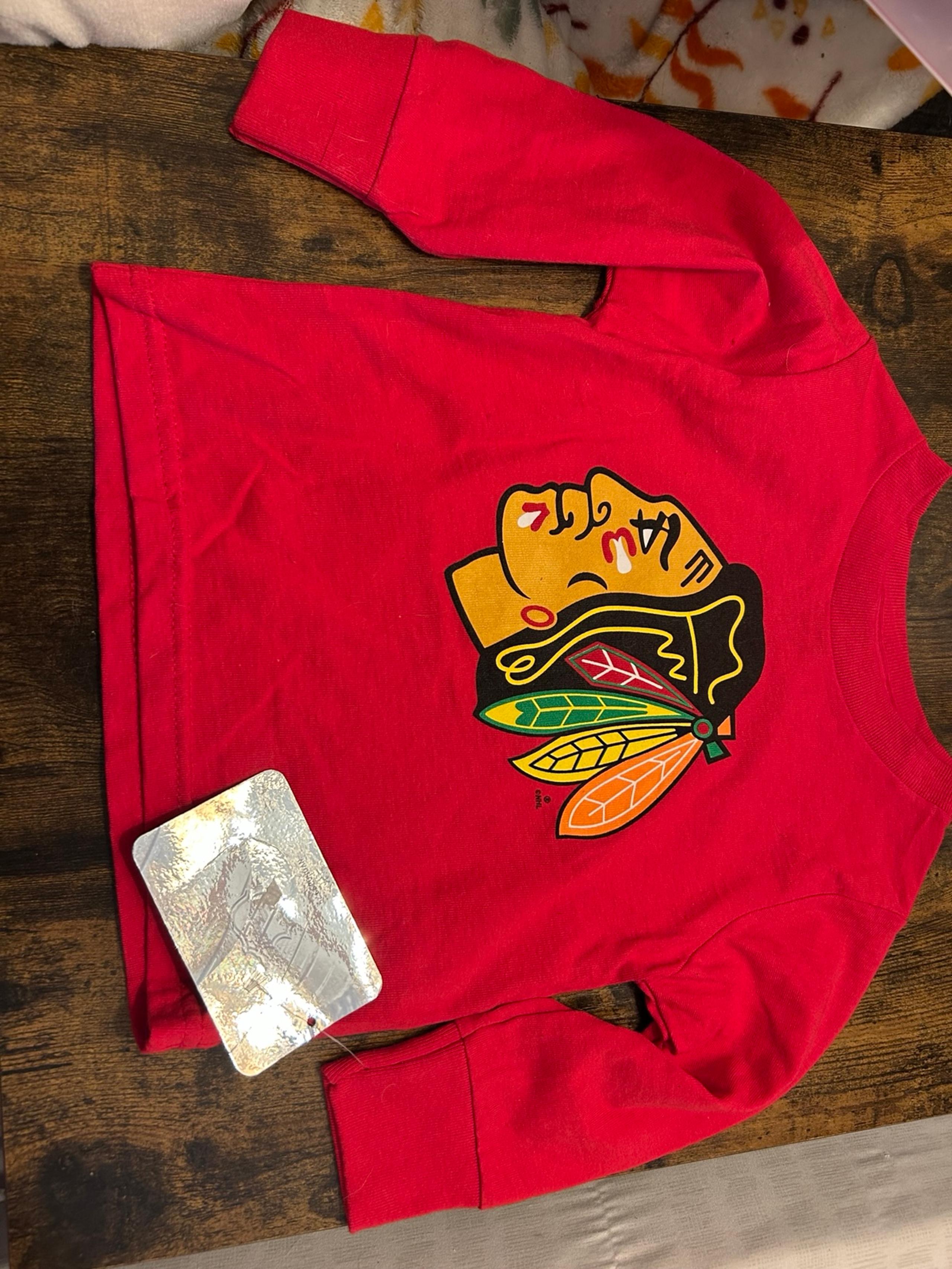 Chicago Blackhawks NHL T-shirt 2 toddler new with tags long sleeves