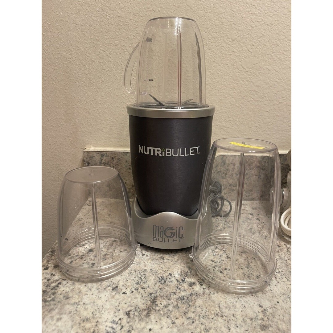 Nutribullet Magic Bullet NB-WL012-23 Blender W/ Accessories Blades-Cups-Lids
