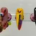 Hand crafted Chucky theme Medium Stiletto Love Galore Press On Nails