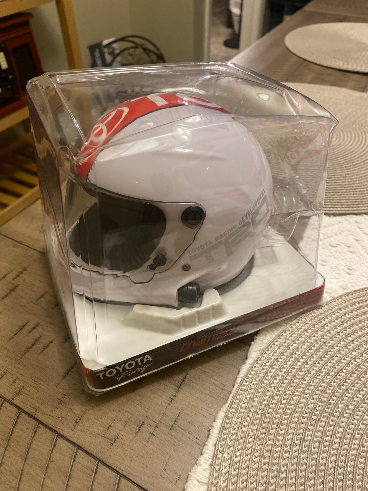 Toyota 1:3 scale replica mini helmet