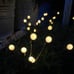 Solar Garden Lights, 6 Pack 48 LEDs Solar Outdoor Lights, Christmas Decorations
