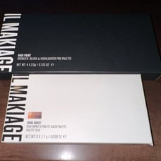 Duo Il Makiage Shade Addict & High Point Bronzer Blush Highlighter Palette NIB
