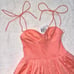 NWT STAUD Landry Mini Dress in Grapefruit size Medium