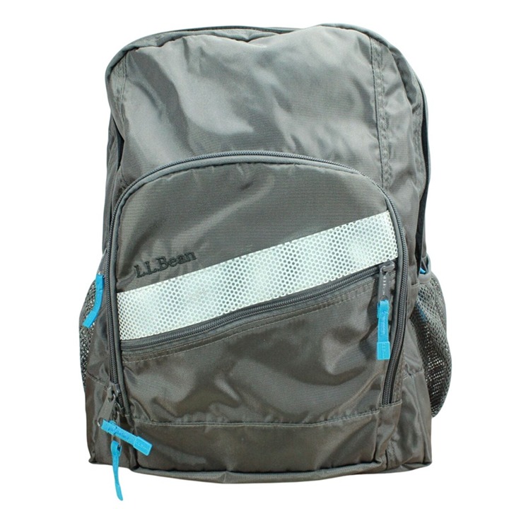 LL Bean Unisex Adult Weatherproof Deluxe Book Pack 37L Backpack Alloy Gray