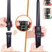 5 in 1 Curling Iron Wand Set, Ohuhu Upgrade Curling Wand 5Pcs 0.35 to 1.25 Inch