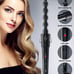 5 in 1 Curling Iron Wand Set, Ohuhu Upgrade Curling Wand 5Pcs 0.35 to 1.25 Inch