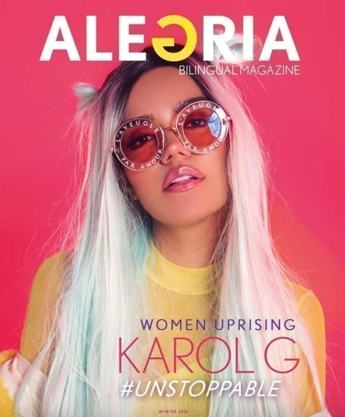 Extremely Rare Karol G 2018 Cover Fashion Magazine (Unstoppable Era) NEW!!