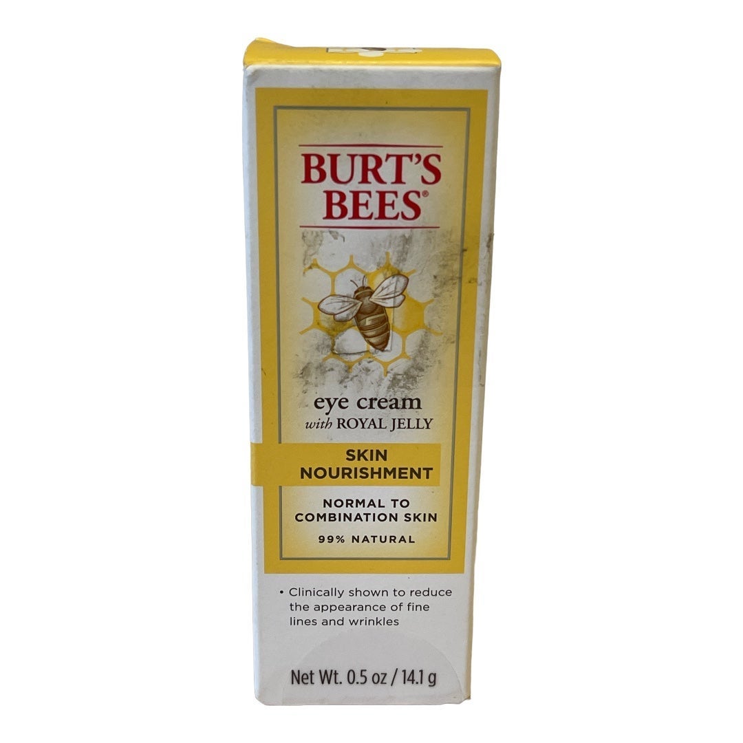 Burt's Bees Eye Cream With Royal Jelly .5 oz New
