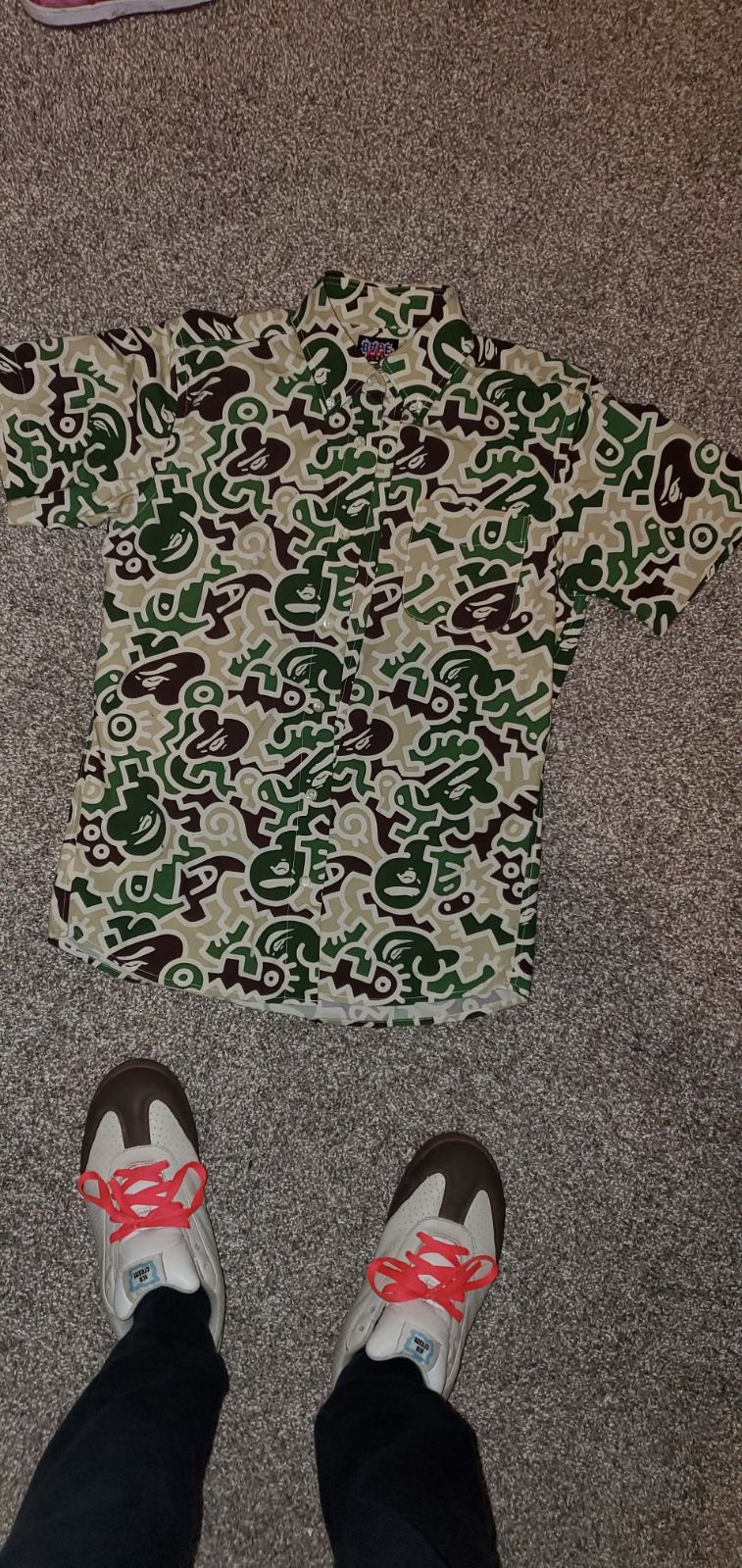 Vintage A Bathing Ape Button-up