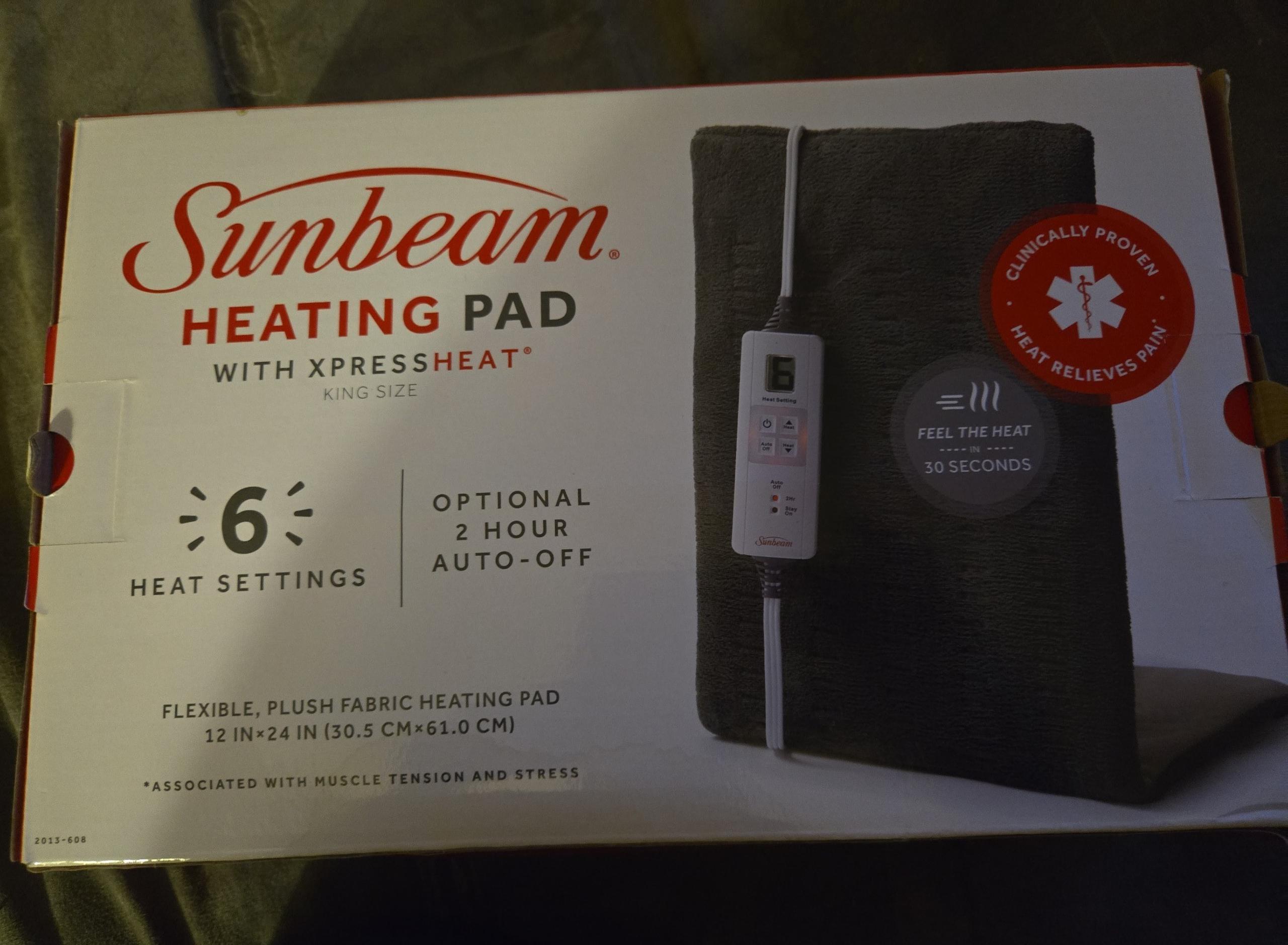 Sunbeam Heating pad