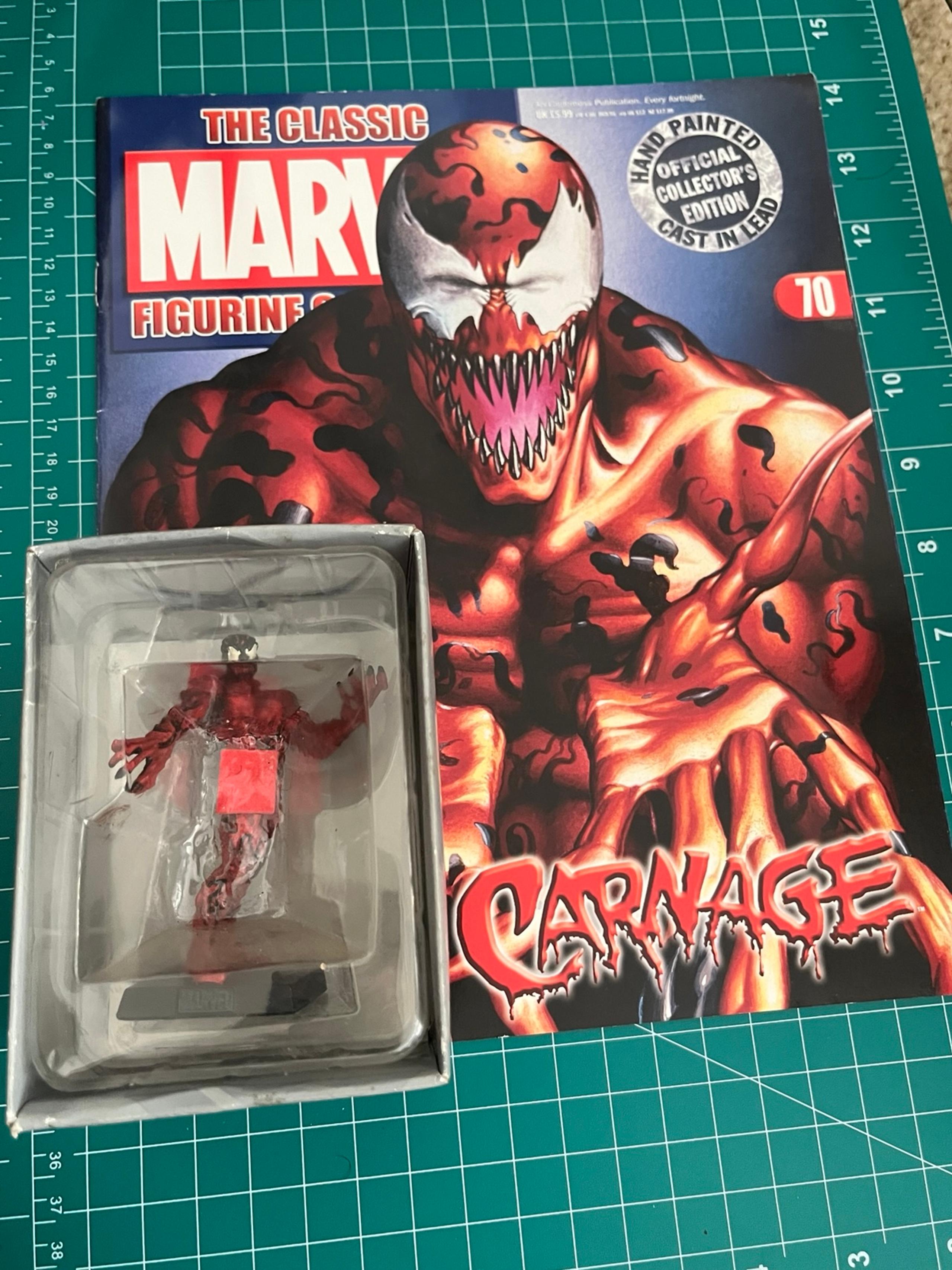 Marvel Carnage Eaglemoss Lead Figure
