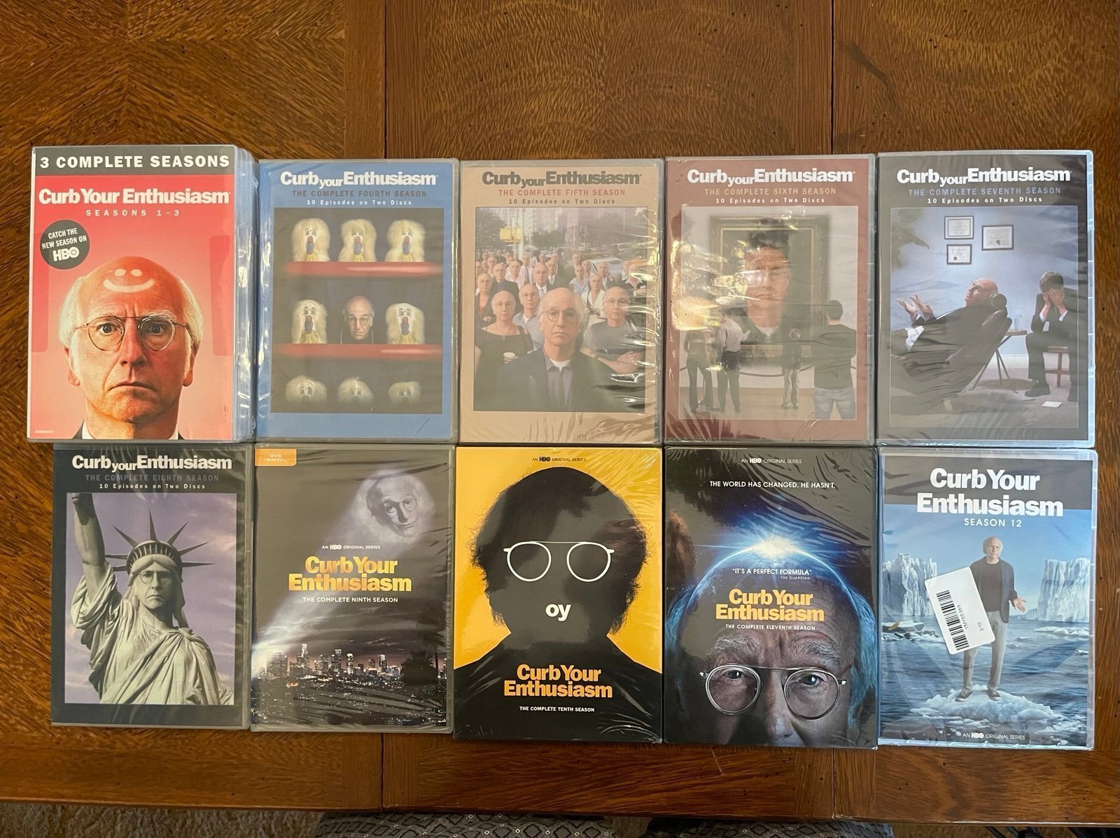 Curb Your Enthusiasm Complete Series 1 - 12 DVD Brand New