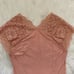 NWT We are HAH pink lace Lady Like bodysuit